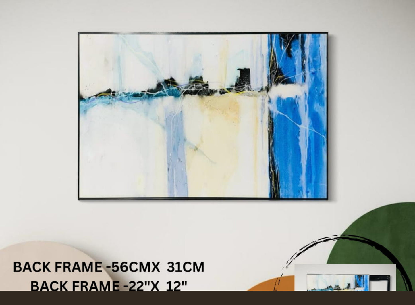 Coastal Calm – MCB Box Cover Glass Art