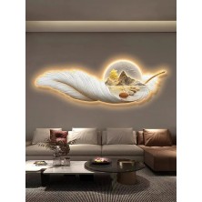 3D Wall Decor with LED Crystal Painting 