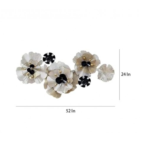 White Flowers - Wall Art