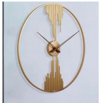 Golden Ring Wall Clock