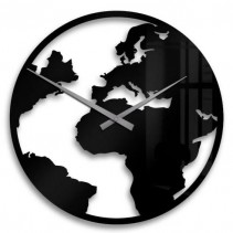 WORLD MAP - WALL CLOCK